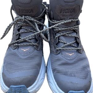 Hoka Anacapa 2 Trail Shoes in Charcoal Gray